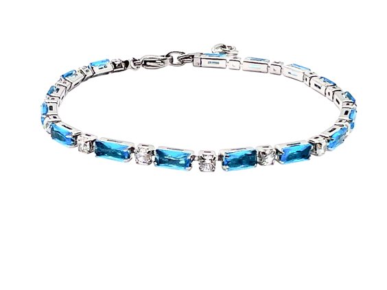 Bracciale Domar Donna Bracciale acciaio tennis in Acciaio Cubic Zirconia BR 6513 - BR 6513